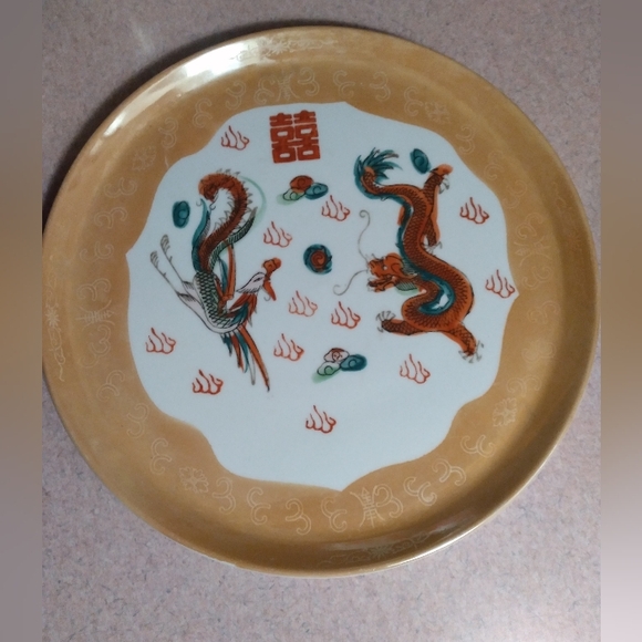 Vintage Chinese & Phoenix wedding tea set